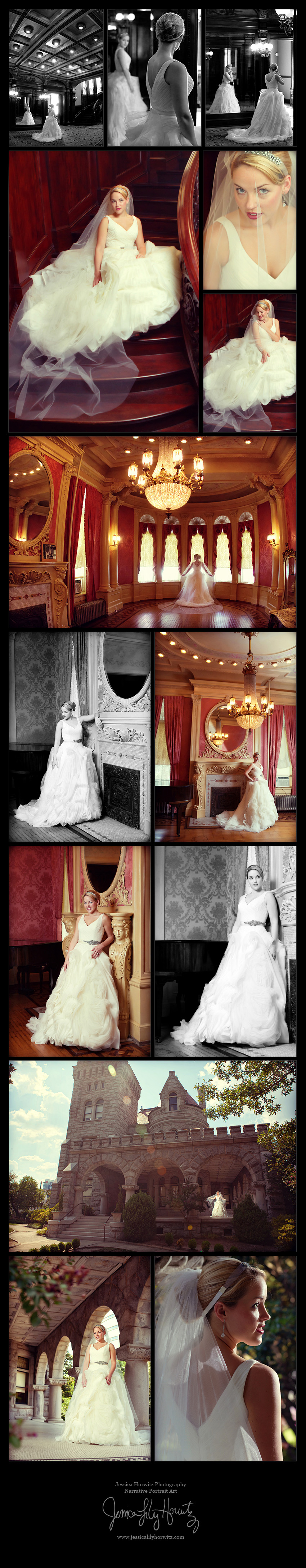 Alison's Bridal Portraits at Rhodes Hall in Atlanta GA